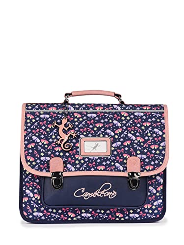 Cartable Enfant 35cm Retro Caméléon 2 Compartiments - Idéal pour l'école Maternelle et Aussi pour la rentrée en CP pour Fille et garçon