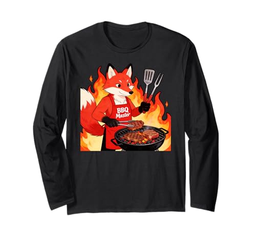 Red Fox Cooking Grill BBQ Funny Gift Red Fox ����T�V���c