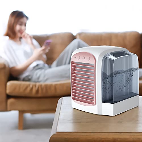 Mini climatiseur portable humidificateur refroidissement eau bureau - 7