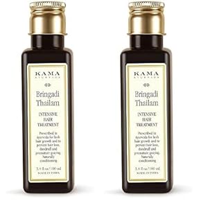 Kama Ayurveda Bringadi Intensive Hair Treatment, 100ml clear (Pack of 2) 40