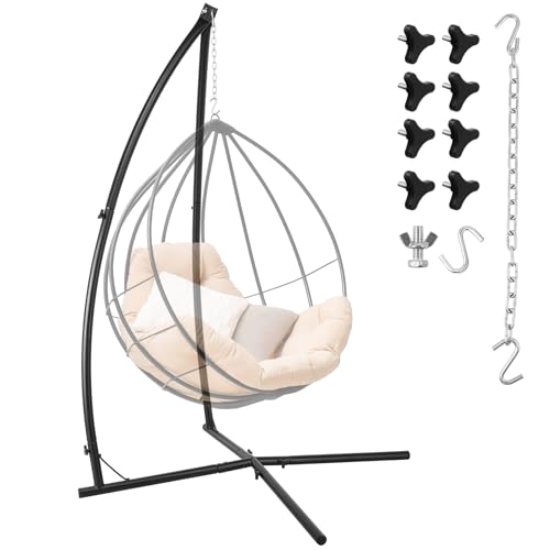 Support de balançoire robuste TLSUNNY extérieur et intérieur en acier - 2
