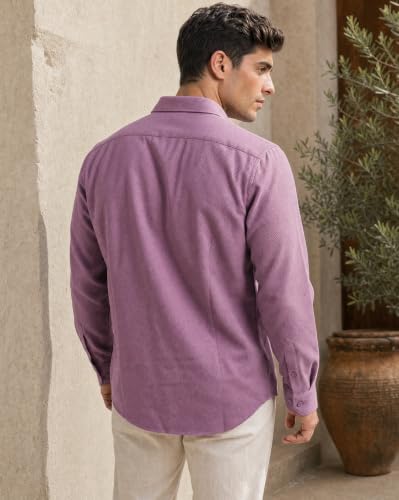 Image of Nobero Textured Popcorn Shirt for Men | Cotton Shirts for Men in 280 GSM Popcorn Knit | Stand Collar | Regular Fit | Full Sleeve