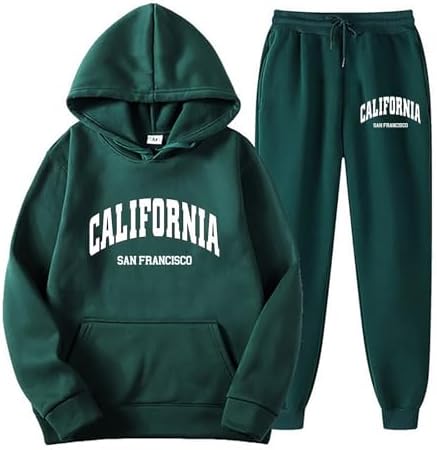 Generisch Women's Jogging Suit, 2-Piece Set, Autumn/Winter Hoodie...