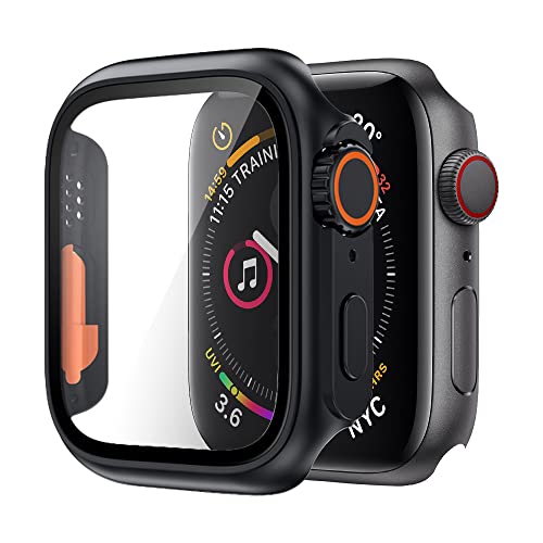 Capa Bumper Vidro Temperado compatível com relogio Apple Watch Series 8,7,6,SE 40MM 41MM 44MM 45MM p