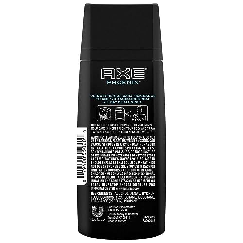 Image of Axe Phoenix Daily Fragrance 4 Oz (Pack of 3) B00EOX22IC - Axe Phoenix Daily Fragrance 4 Oz