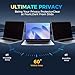 Laptop Privacy Screen 14 Inch Hanging, Removable Screen Shield Panel for 16:9 Widescreen Monitor, Anti Blue Light Filter, Anti-Glare Protector