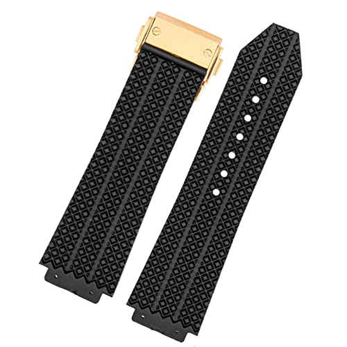 Bracelet montre silicone 25x19mm pour Hublot Big Bang