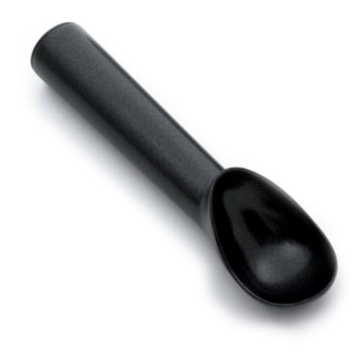 Norpro, black 683 Nonstick Anti-Freeze Ice Cream Scoop, 7in/18cm