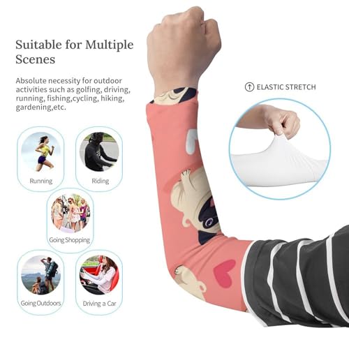 Sport Cooling Arm Sleeves Breathable Moisture Wicking Arm Sleeves For Women Men3