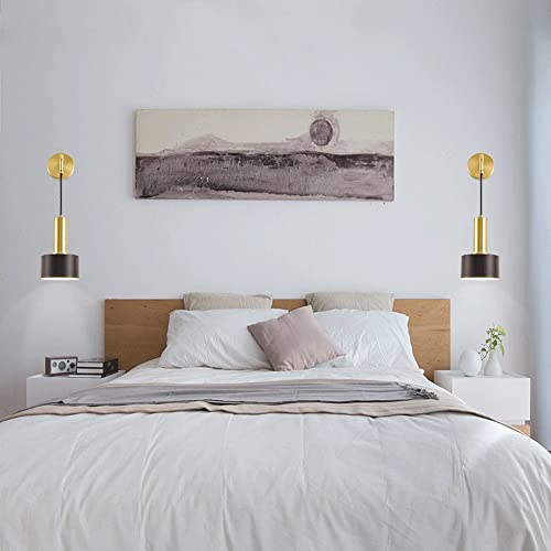 Gyy Battery Operated Wall Lights Indoor With Remote,2 Pieces Of Bedroom Bedside Chandelier Modern Minimalist Led Light Luxury Living Room Study Wall Lamp Porch Staircase Aisle Lamps #TOP7