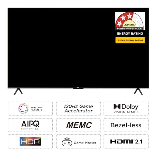 Image of TCL 216 cm (85 inches) 4K Ultra HD Smart LED Google TV 85P745 (Black)