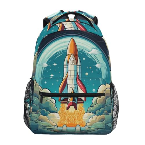 Sac à dos fusée ergonomique pour soulager le dos des écoliers