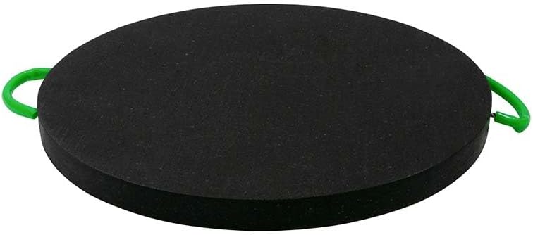 Mytee Products (4 Pack) Round Outrigger Pad 30" Diameter, 2" Thick, 65,000 lbs WLL, RV Pads, Lightweight, Stackable, Waterproof, Unbreakable, Ergonomic Handle - Grip on Both Side