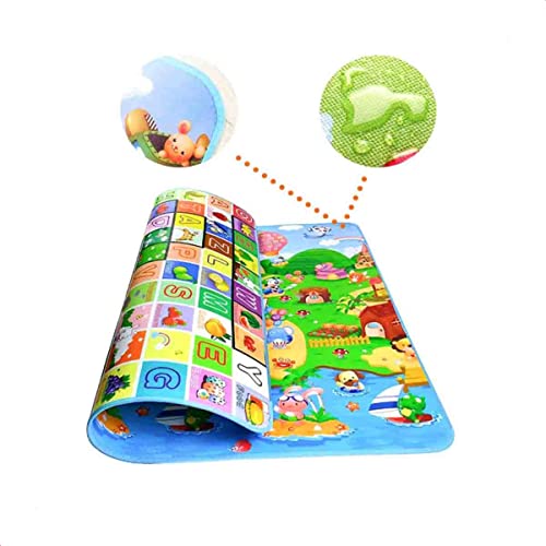 Tapete Infantil Dobrável Térmico Dupla Face 1,20 X 1,80 Cor:Colorido