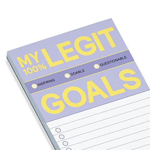 Knock Knock Goals To Do A List bloc-notes violet liste de tâches - 3