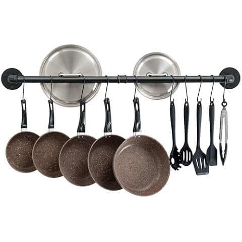 OROPY Barre de Cuisine Industrielle 100cm Cover