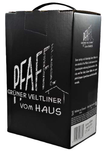 Grüner Veltliner vom Haus 2021 Bag-in-Box 3l Weingut R&A Pfaffl, trockener Weisswein aus Niederösterreich vom der EUROPEAN WINERY OF THE YEAR 2016 Cover