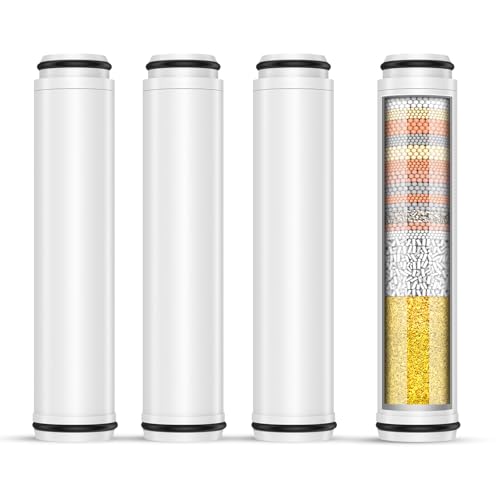 Filtre de rechange pour douche eau dure FEELSO lot de 4 cartouches - 2