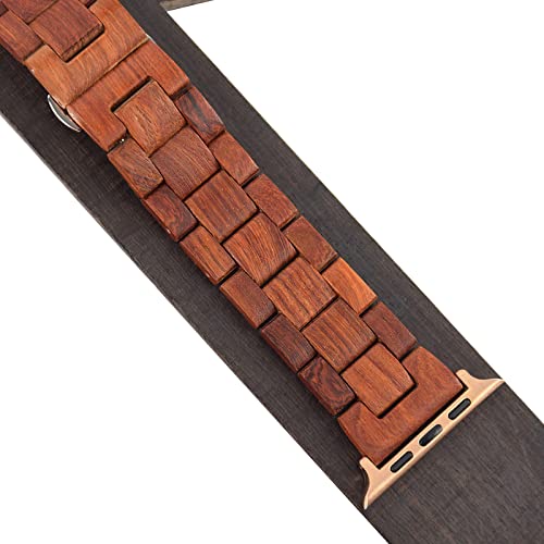 EdwardKwok Wooden Watch Band Red Sandalwood 42–49mm — view 6