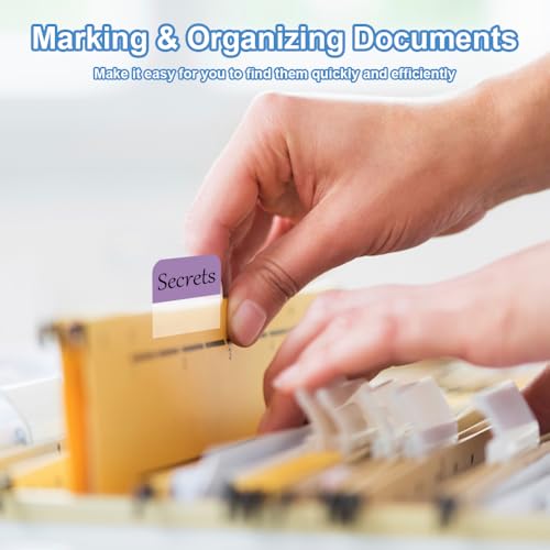480 Stück Kleberegisterkarten, Seitenmarker Selbstklebend, Page Marker, Index Tabs, Klebezettel Tabs, Haftnotizen zum Markieren Beschriften für Dokumente, Ordner, Bücher, Tagebuch, Schüler, Lehrer
