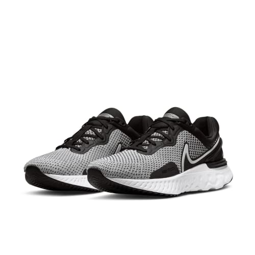 Nike React Miler 3 Herren Running Trainers DD0490 Sneakers Schuhe (UK 7 US 8 EU 41, White Black 101)