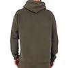 LABEL APPAREL Mens Pullover Hoodie 300GSM Sweatshirt Plain Hoody Work Hooded Jumper Ribbed Cuff Long Sleeve Pull Over Heavy Blended Top Premium Adult Unisex, Olive, 5XL #1