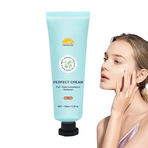 Fond De Teint Corps Résistant À L'Eau,SPF 30 100ml Anti-Cernes Résistant à l'Eau | Maquillage Visage Tenue Longue Durée pour Natation Sport en Extérieur