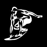 CHANYI 16.6Mx14.4Cm Surf Sports Wave Board Vinyle Décoral Voiture Autocollant Décor Dess...