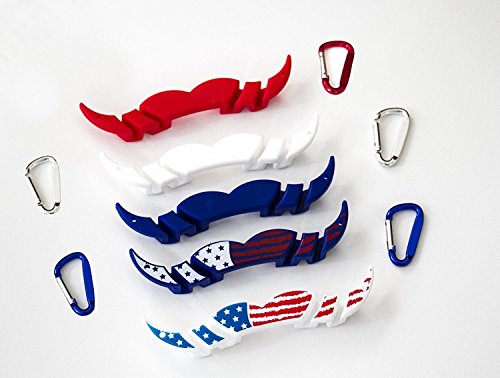 The MoGuard - Mustache Guard Drink Attachment (USA 5 Pack)