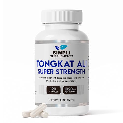 200:1 Longjack Tongkat Ali for Men and Women | Natural Supplement with Tribulus Terrestris for...