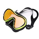 Basta con tirar de las correas de la máscara de snorkel al ajuste deseado y la hebilla se mantienen las tiras en su lugar.