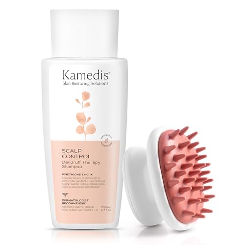 KAMEDIS Scalp Scrubber & Dandruff Shampoo 1% Zinc Pyrithione