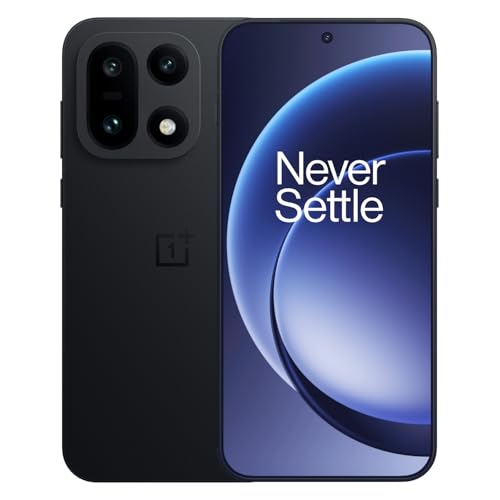 OnePlus 15 | 12GB+256GB | Infinite Black | India's First Snapdragon® 8 Elite Gen 5 | 7300mAh Battery | Personalised AI | Game-Changing 165Hz Display | Triple 50MP Camera with 4K 120fps Dolby Vision