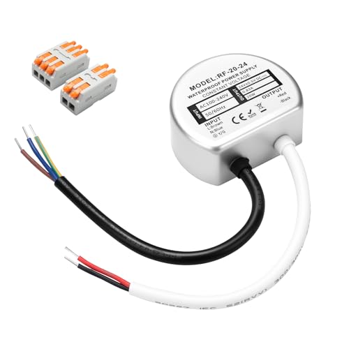 Affidabile e Durevole nel Tempo: Compatibile con sistemi LED a bassa tensione 24V DC. Costruzione robusta progettata per un utilizzo quotidiano e una lunga durata.