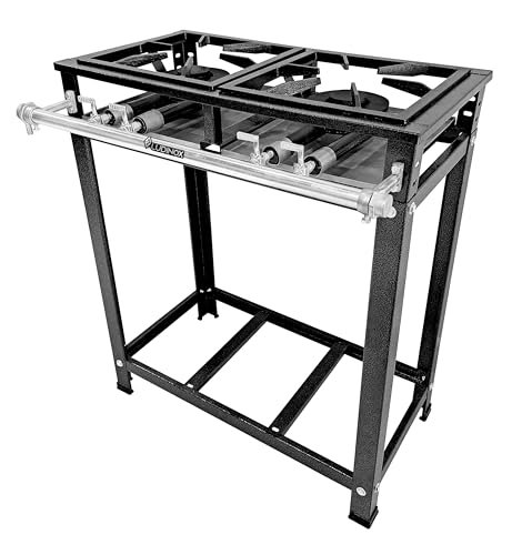 Fogão Industrial 2 Bocas Duplas LUXO FERRO FUNDIDO Baixa Pressão Fogões 30x30 P5