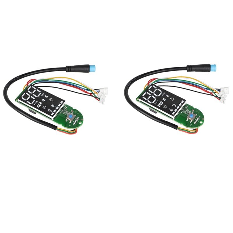 1S Circuit Board 1S Electric Scooter, for Replacement Control Panel with Clear Display and Intuitive Controls, Green