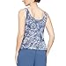 Alex Evenings womens Mandarin Neck Twinset Tank Top and Jacket Petite Regular Dress Shirt, Wedgewood, Medium US