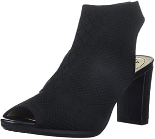 LifeStride Women's Alita Heeled Sandal, Black, 6.5 M US