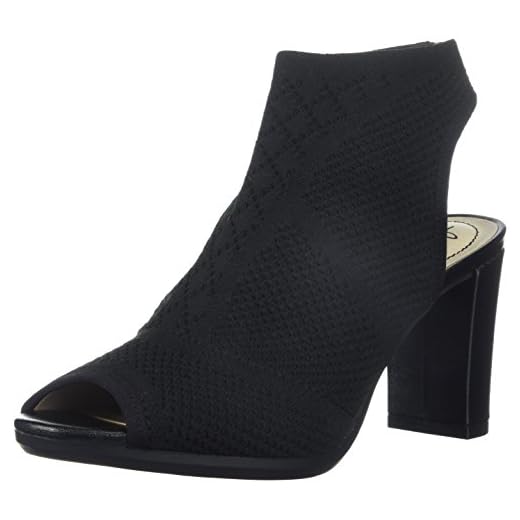 LifeStride womens Alita Heeled Sandal, Black, 8.5 US