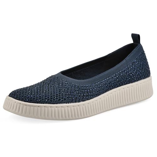 Ballerines tissu bleu marine parfaites pour vos sorties citadines