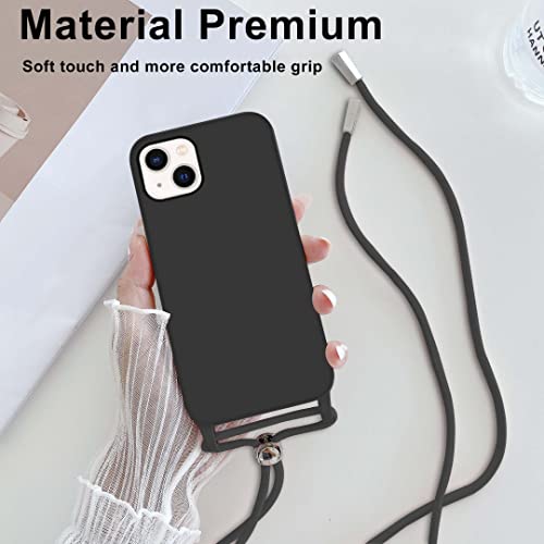 Loyhee Cover con Cordino per iPhone 13, Liquido
