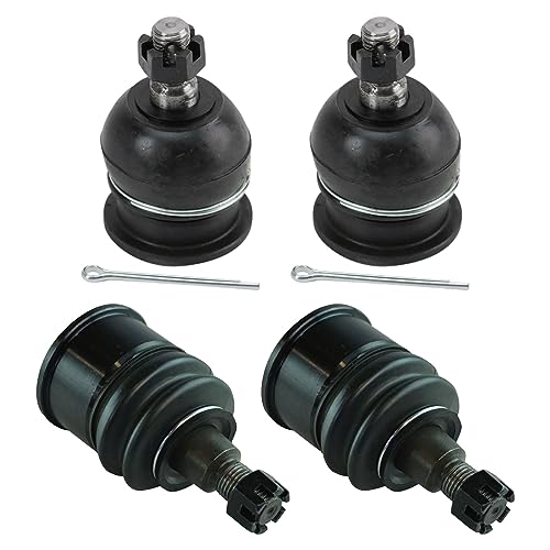 Trq Front Driver  Passenger Side Upper  Lower Ball Joint Set Compatible With ...