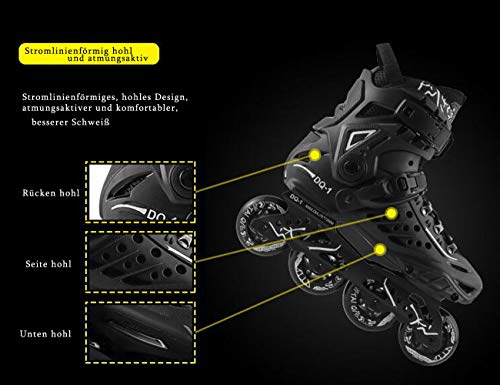 Pattini in linea da uomo e da donna, ruote 82 A