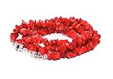 Elegantes 4 Reihig Armschmuck bestehend aus Korallen Natürliche.