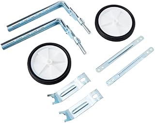 Raleigh - RWM494 - Universal Fit Stabiliser Set for Children's Bicycles with 12-20 Inch Wheels in Silver
