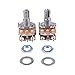 Hund und günstig Kaufen-Hundnsney 2 StüCk B50K 50K Ohm 6 Klemmen Linear Taper Potentiometer