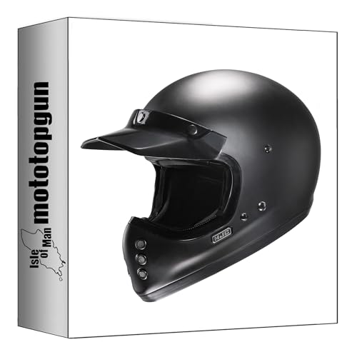 Casque intégral moto HJC V60 noir semi-mat grande taille XXL mototopgun