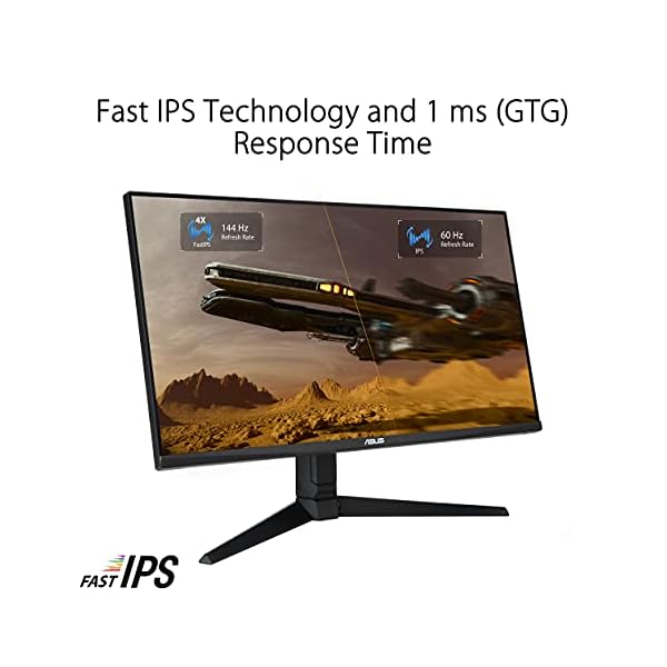 ASUS VG28UQL1A 28", 4K,IPS, 144 Hz, 1 ms, NVIDIA G-Sync Compatible, AMD FreeSync Premium - Image 4