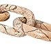 Bloomingville Decorative Marble Chain, Variegated Brown Tones