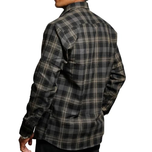 Image of RuggedNap Checked Cotton Shirt for Men | Premium Casual Plaid Shirt, Soft Breathable Everyday Wear